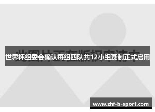世界杯组委会确认每组四队共12小组赛制正式启用